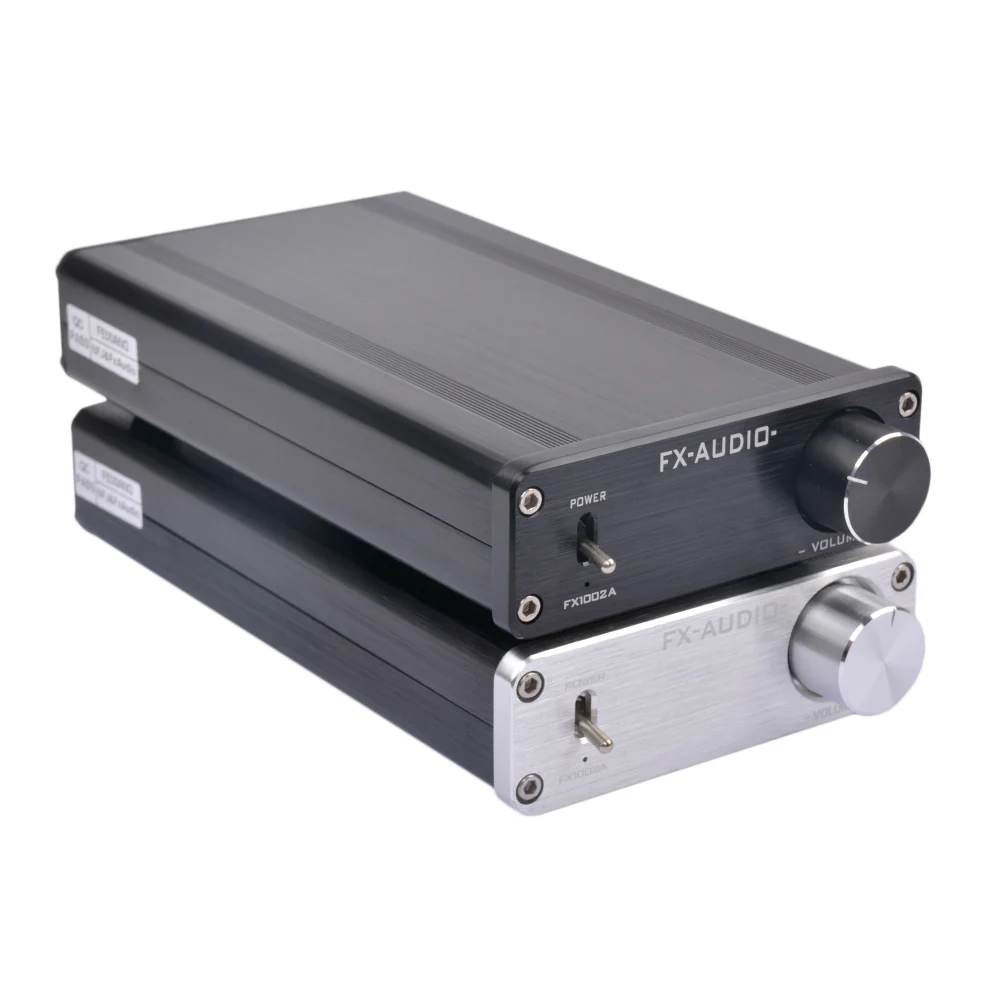 Goedkoop FX Audio FX1002A 160Wx2 TDA7498E TL082 NE5532 Pure Digitale Audio Versterker High power Mini Home Hifi Versterker Geen adapater