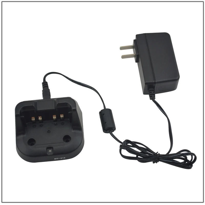 Li-Ion Rapid Caricabatteria Da Tavolo Bc-213 W/Ac Adapter Per Bp-280 Li-Ion (Icom Ic-F1000, Ic-F2000 Radio Della Serie)