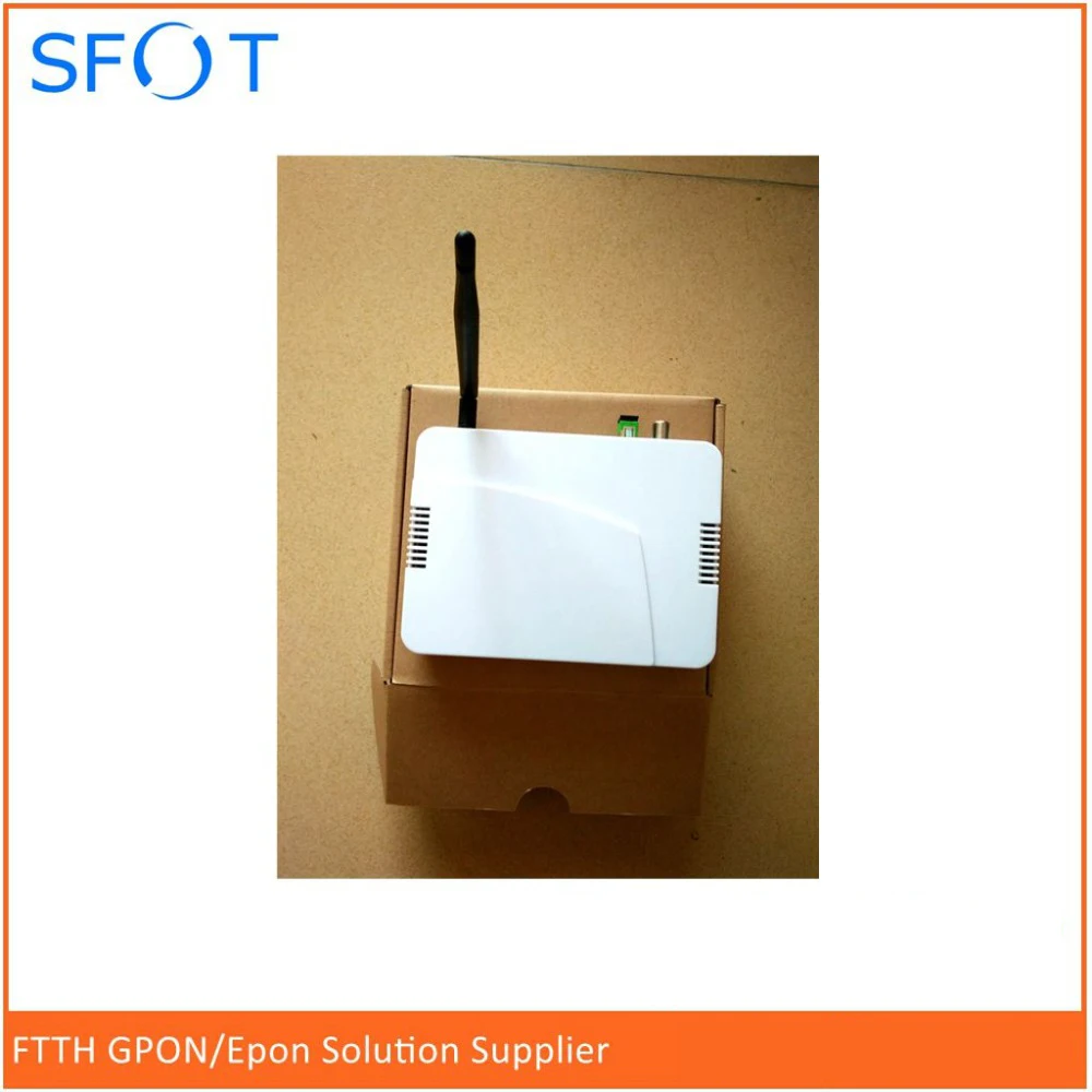

CATV RF Epon ONT GEPON ONU 2 LAN ports 1 RF CATV with WIFI work with HUAWEI, ZTE FiberHome