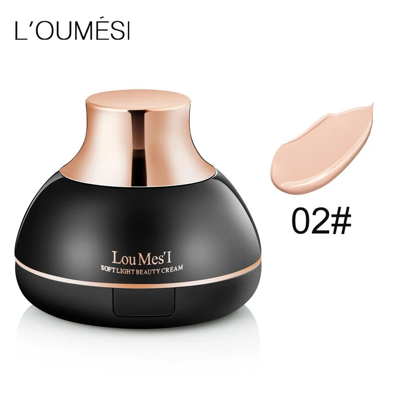 Loumesi Air Cushion BB крем-консилер увлажняющий тональный крем для макияжа Голый отбеливающий Макияж для лица корейская косметика - Цвет: color 2