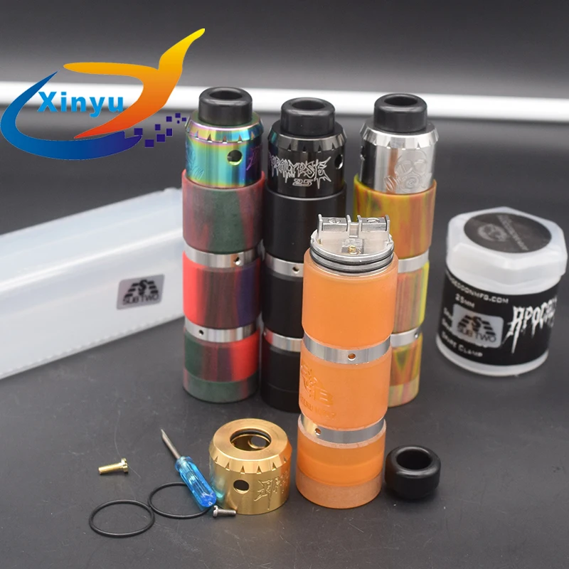 Sob kit испаритель мод 26 мм латунный вейп с регулируемым потоком воздуха Apocalypse GEN 25 RDA