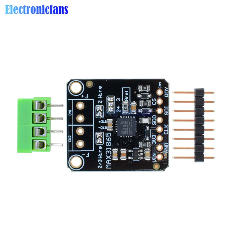 MAX31865 SPI PT100/PT1000 RTD-to-Digital плата преобразователя температуры термопары сенсор модуль усилителя для Arduino 3,3 В/5 В