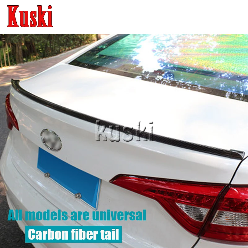 

Car Carbon Fiber Rear Spoiler Wing for Nissan Qashqai X-TRAIL Juke TIIDA Note Almera March For Mazda 3 6 2 CX-5 CX5 CX-7