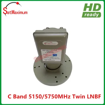 

Digital HD Ready Dual Twin Output C band one cable solution LNB