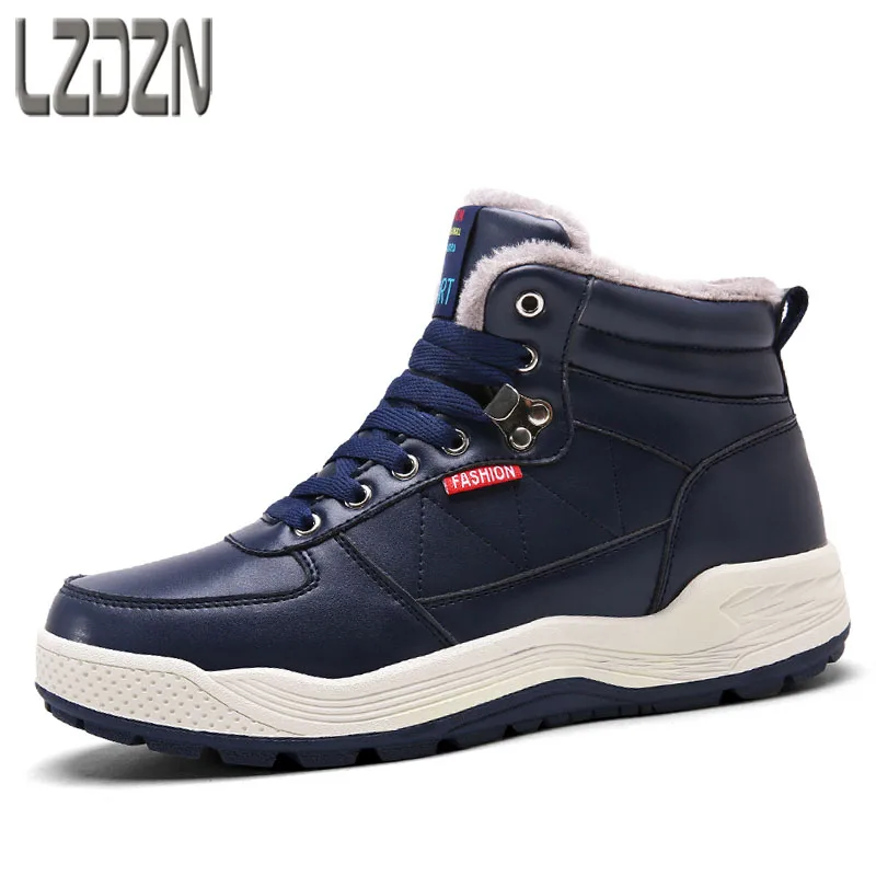 

Winter boots shoes boots in winter and in two male adolescent middle school students winter velvet shoes boy child