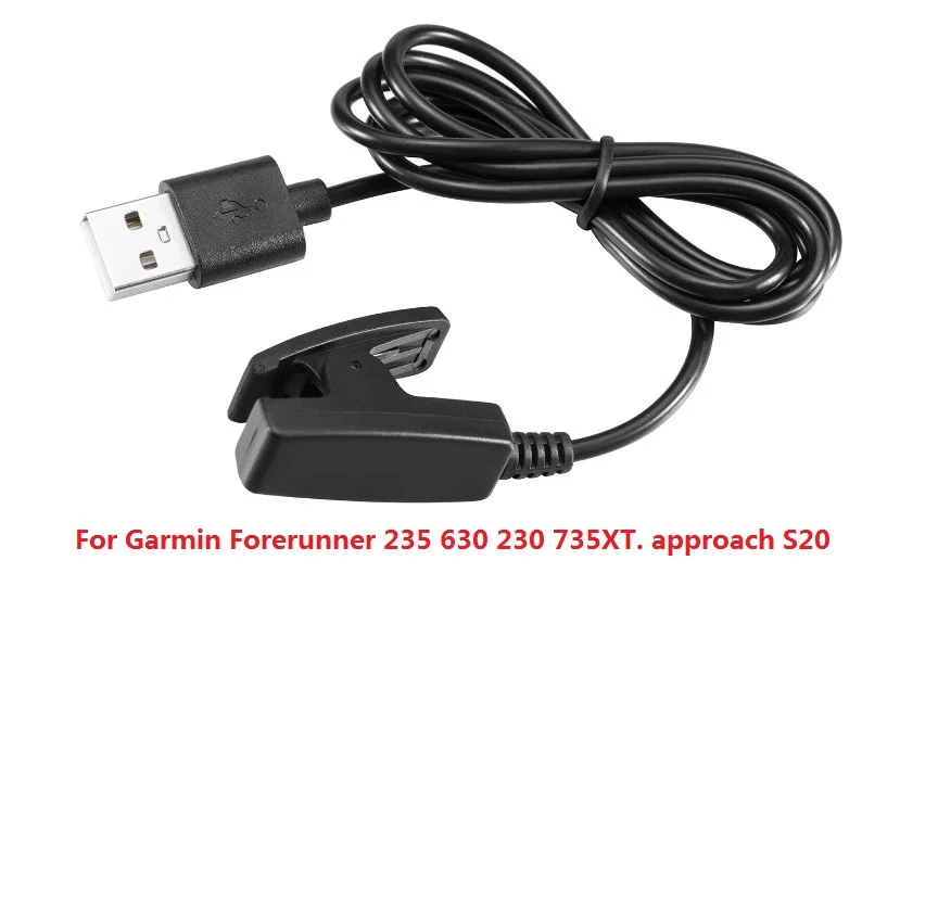 1 шт. USB клип Зарядное устройство колыбель зарядки док для Forerunner 235 630 230 735XT. Подход S20