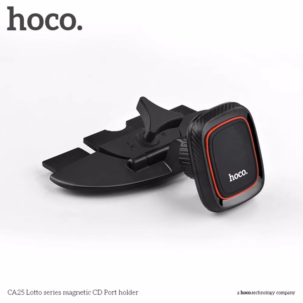 Kaufen HOCO Universal Magnetische CD Slot Auto Telefon Halter 360 Grad Rotation Tabletten Handys Halter Stehen für iPhone