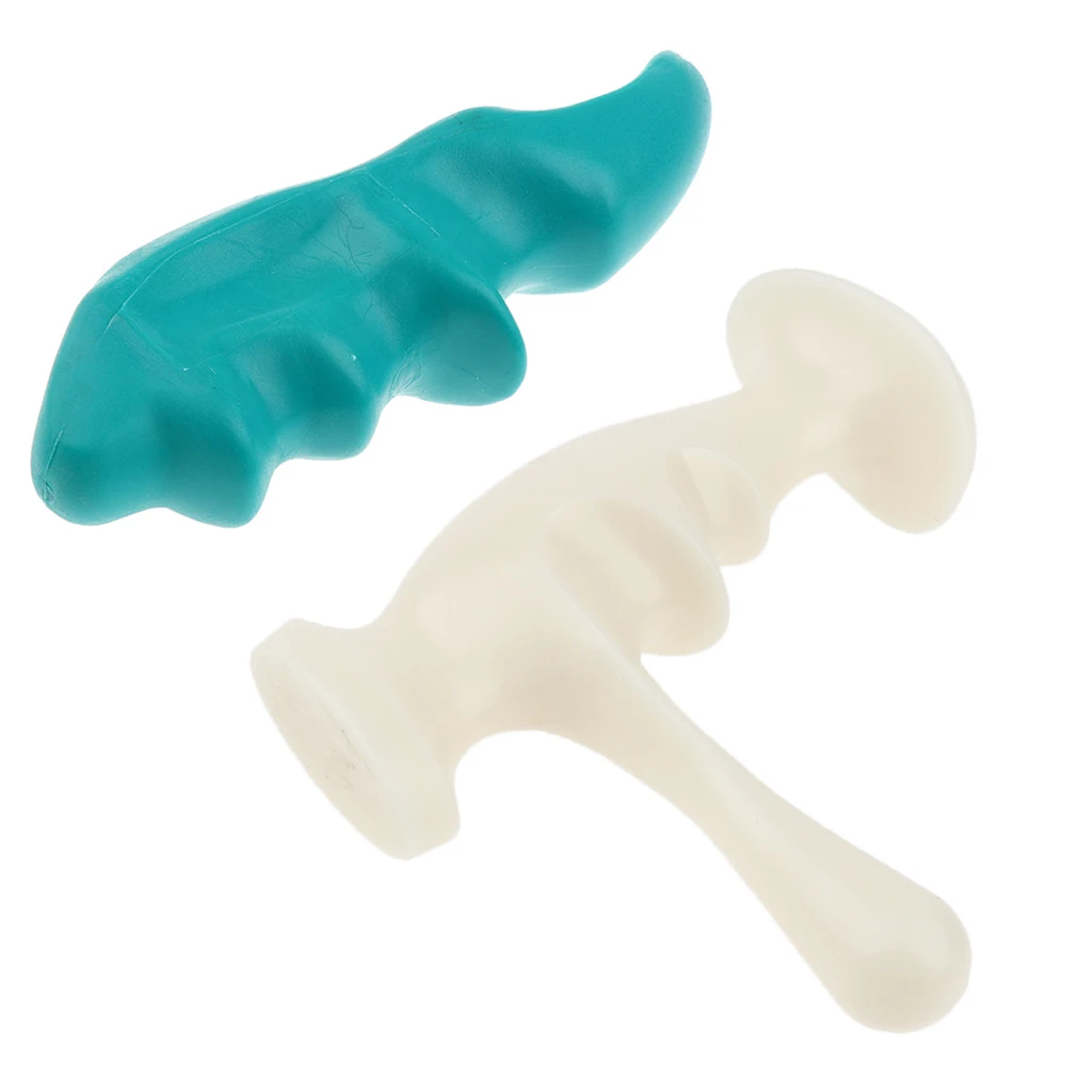 Trigger Point Acupressure Deep Tissue Massage Tool, Set of 2pcs, Thumb Saver
