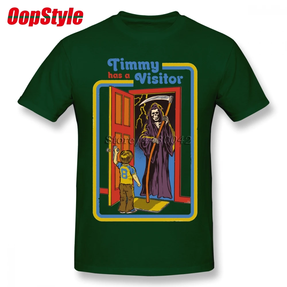 Timmy Has A Visitor Demons Horror футболка дьявол для мужчин Прямая поставка короткий рукав