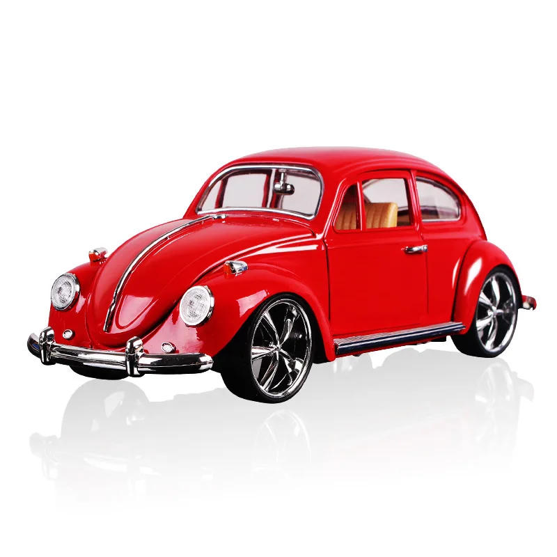 1:18 бесплатная доставка Volkswagen Beetle литой сплав коллекция моделей автомобилей