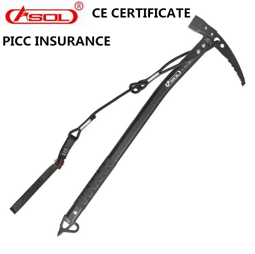 Brand ASOL CE Certification Outdoor Professional Ice hammer Climbing Rock Ice axe Ice climbing