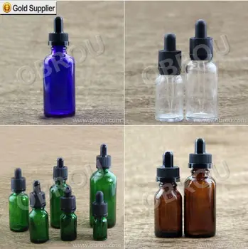 

Obrou 468pcs 15ml amber clear glass dropper bottle with glass pipette,bottle, green essential oil bottle