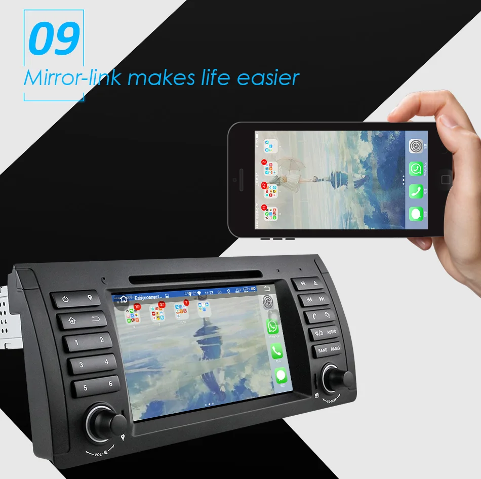 Clearance Eunavi Quad Core 1 din Android 9.0 Car DVD player Radio GPS Navigation Car Stereo For BMW E53 E39 X5 Support TV 4G WiFi OBD DVR 17 Clearance Eunavi Quad Core 1 din Android 9.0 Car DVD player Radio GPS Navigation Car Stereo For BMW E53 E39 X5 Support TV 4G WiFi OBD DVR 17