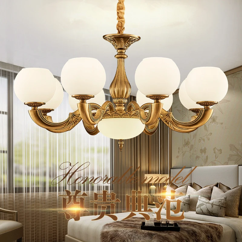 Vintage Chandelier Ceiling Light Metal Lamp Fixture