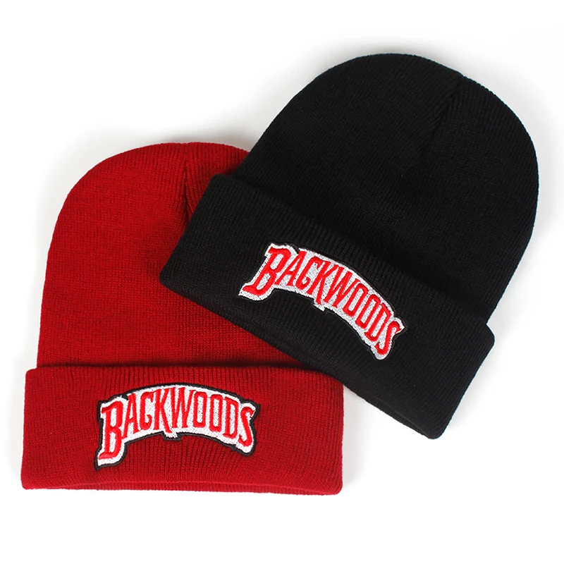 Backwoods Beanie Brand Letter Knitted 