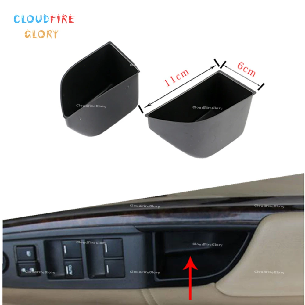 

CloudFireGlory Front Left Right Door Handle Armrest Storage Box Bin Cup For Honda Accord 2008 2009 2010 2011 2012