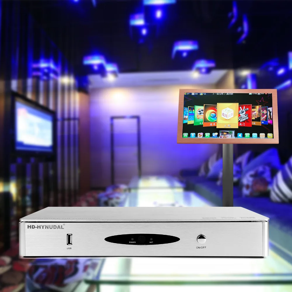 Brand HD HYNUDAL Home Karaoke Player 2TB HDD Chinese Karaoke Machine Sing 40K KTV MTV Songs 