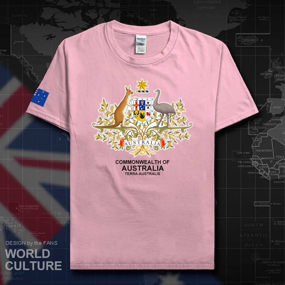 

Australia t shirt men Aussie t-shirt cotton nation team jerseys tshirt country fans streetwear fitness AUS Australian tees 20