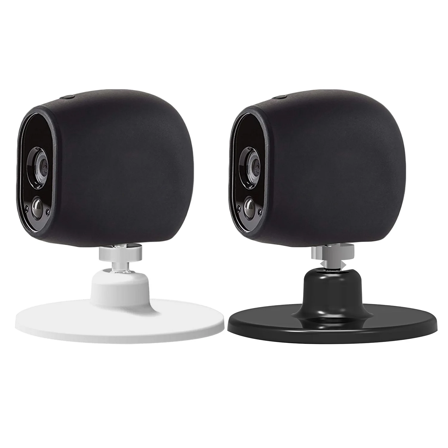 

Gosear 360 Degree Rotation Magnetic Wall Mount Desktop Bracket Holder Base Stand for Nest Cam IQ Arlo Security Camera