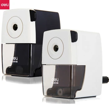 

Deli 0610B manual pencil sharpener office & school supplies office accessories pencil sharpener Double color optional