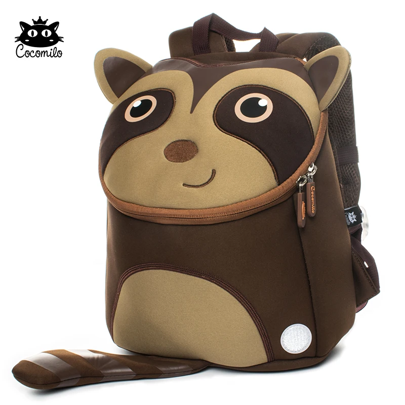 cheap Cocomilo Brand Kids New Waterproof Cute Animal Backpack Kindergarten School Bags Girls 3D Cartoon Mochila for 2 5 Years Old Boys