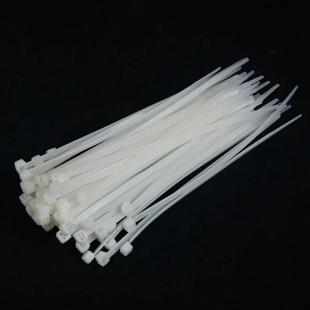 12cm plastic Zip Tie 500Pcs per bag Width 3.5mm Nylon Cable Ties