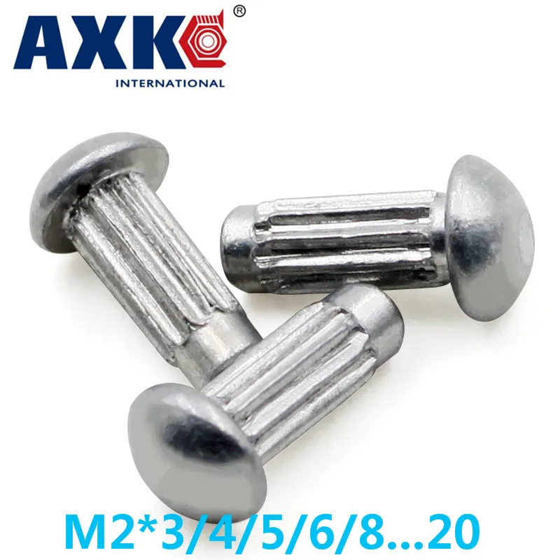 Крепежный болт Axk Gb827 высококачественная нержавеющая сталь 304 полукруглые