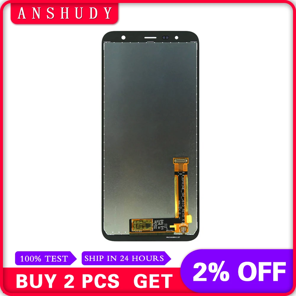 

For Samsung Galaxy J6 prime plus J6+ 2018 J610 SM- J610F J610FN LCD Display Panel Module Touch Screen Digitizer Sensor Assembly
