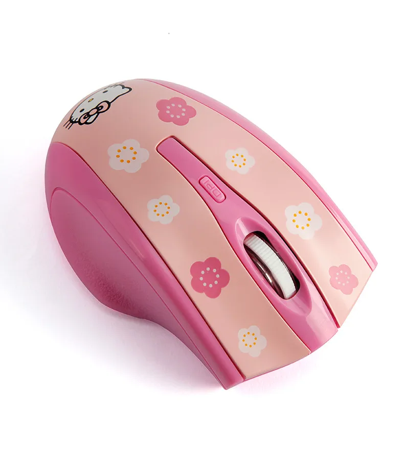 Компьютерная компьютерная мышь hello kitty KT Drahtlose Maus 2400 dpi Pro Spiel mouse Geschenk для девочек, подарок для геймера, перезаряжаемая беспроводная мышь