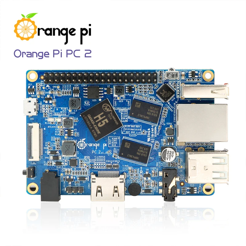 Чехол Orange Pi PC2 + прозрачный чехол из АБС пластика мини компьютер с открытым
