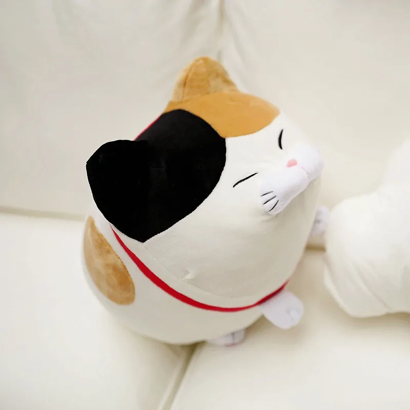 1pc 40/50cm Japan Amuse Fortune Cat Lucky Cats Plush Toy Stuffed Kids Doll Beard Blessing Cat Pillow Cartoon Soft Animal Toy