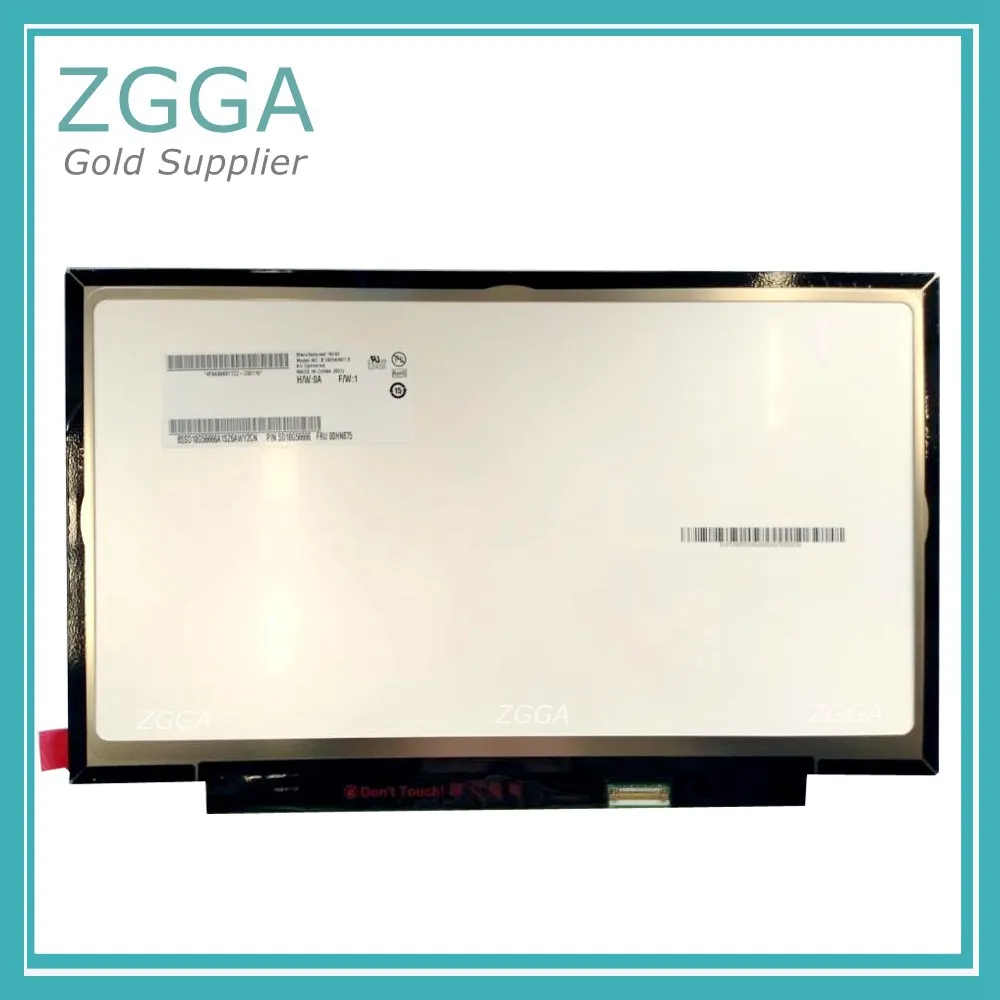 Top 14" Original LED Panel Matrix for Lenovo ThinkPad X1-YOGA Touch LCD Replacement Screen 00JT856 00JT857 00NY410 LP140WF6(SP)(G1) 1