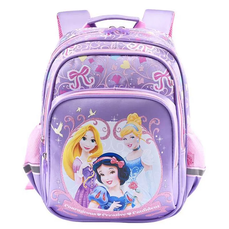 Princess Rapunzel Snow White Bag Primary Elementary School Backpacks Schoolbag Children School Bags for Girls Kids Bag Rucksacks