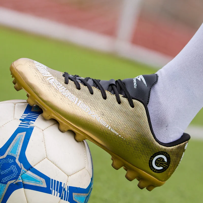 Zapatillas de fútbol profesional de ZHENZU, zapatillas de fútbol baratas para niños, hombre, krampón, futbol, orjinal, botas de fútbol al aire libre, ayakkabi Zapatillas de fútbol profesional de ZHENZU, zapatillas de fútbol baratas para niños, hombre, krampón, futbol, orjinal, botas de fútbol al aire libre, ayakkabi