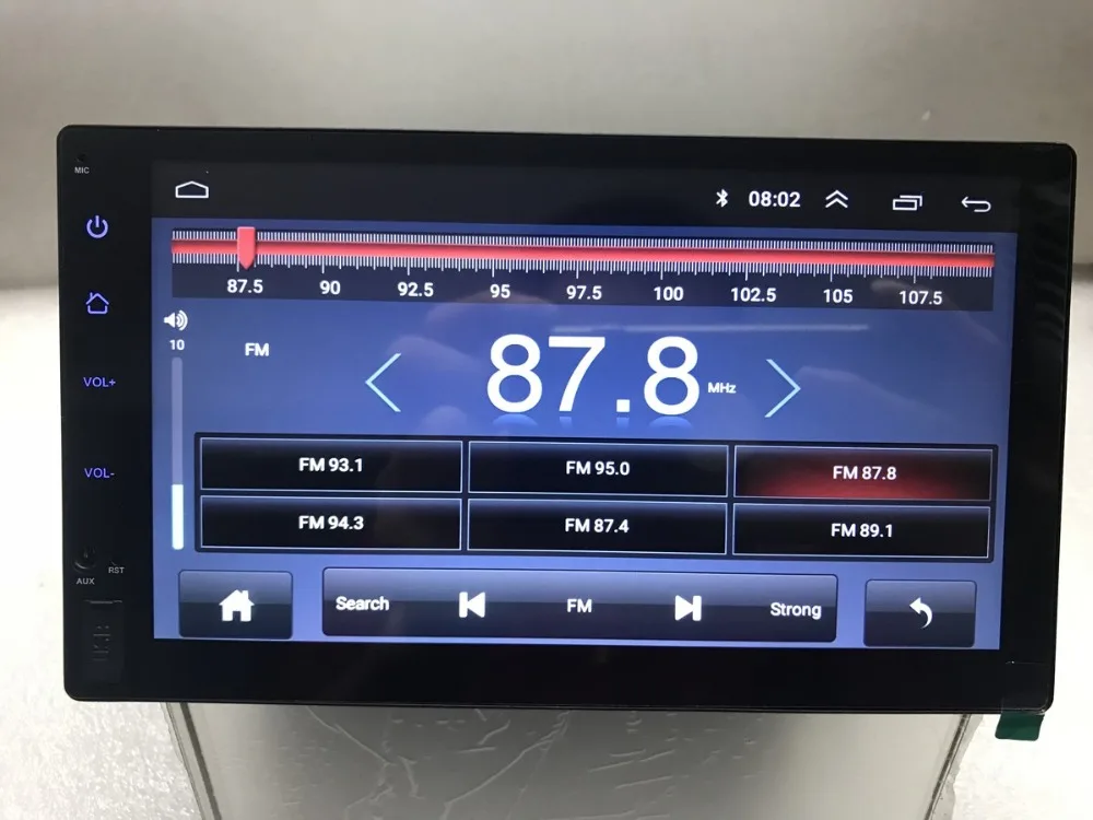 Sale BYNCG 2Din Android 8.1 Car Radio Stereo Multimedia Play GPS Navigation Wifi Bluetooth USB AUX Autoradio FM Audio car DVD Player 1