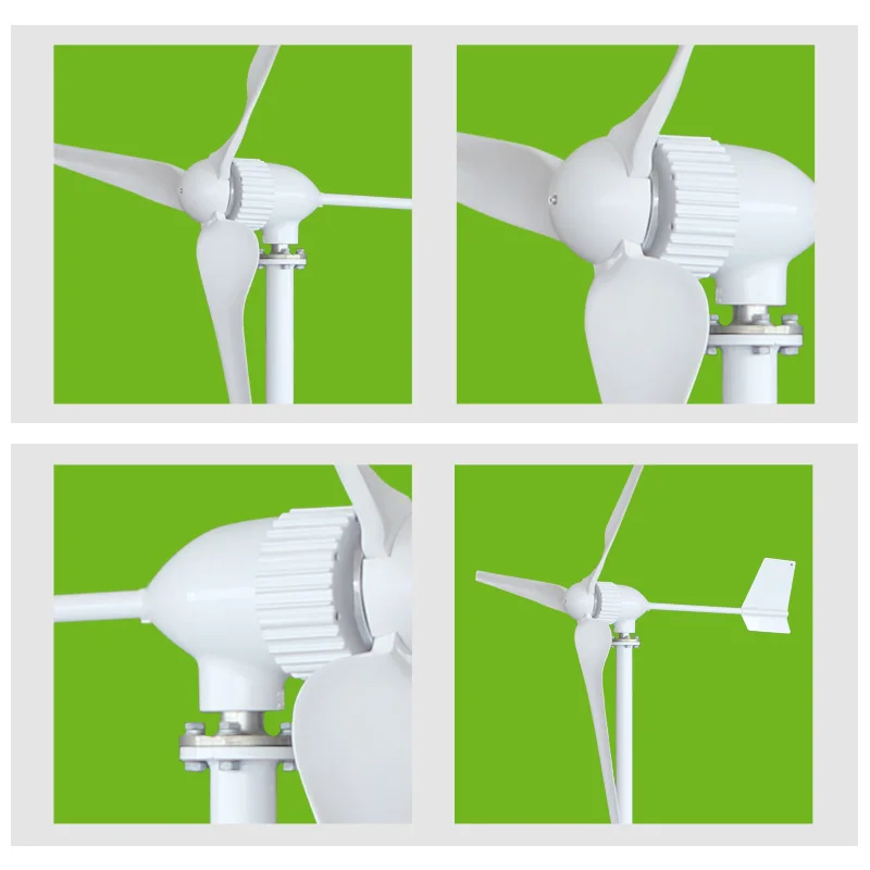Цена по прейскуранту завода 1000 Вт 24 В/48 В 1 кВт ветряной генератор с водонепроницаемым ветряным контроллером для домашнего использования низкая скорость запуска ветряной мельницы