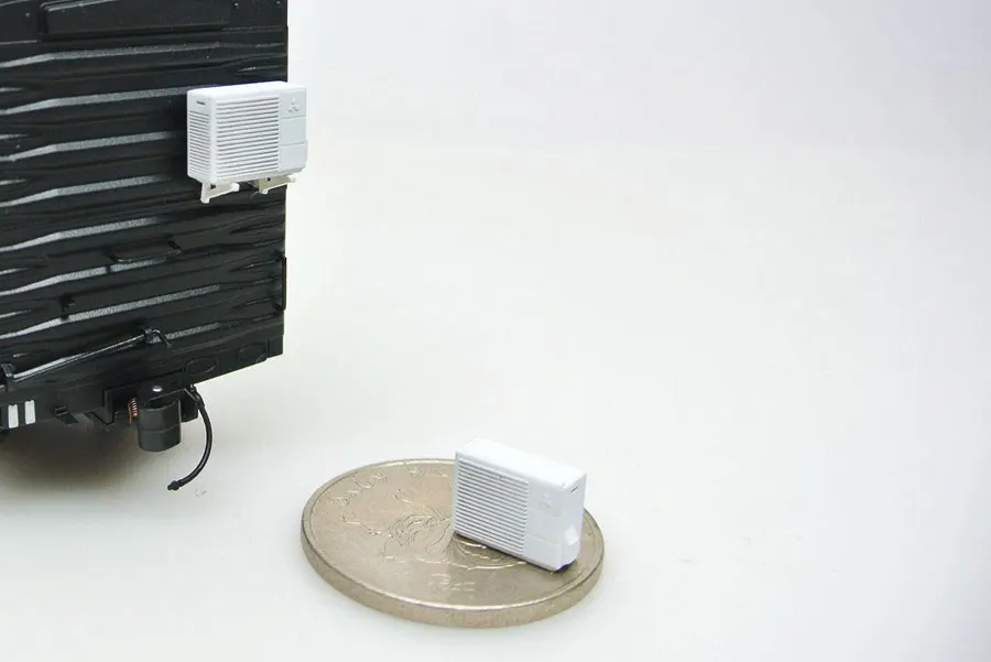 2 шт. DIY 1: 87 Модель поезда кондиционера Ho Масштаб вне машины шасси трек-сцена аксессуары для моделирования железной дороги