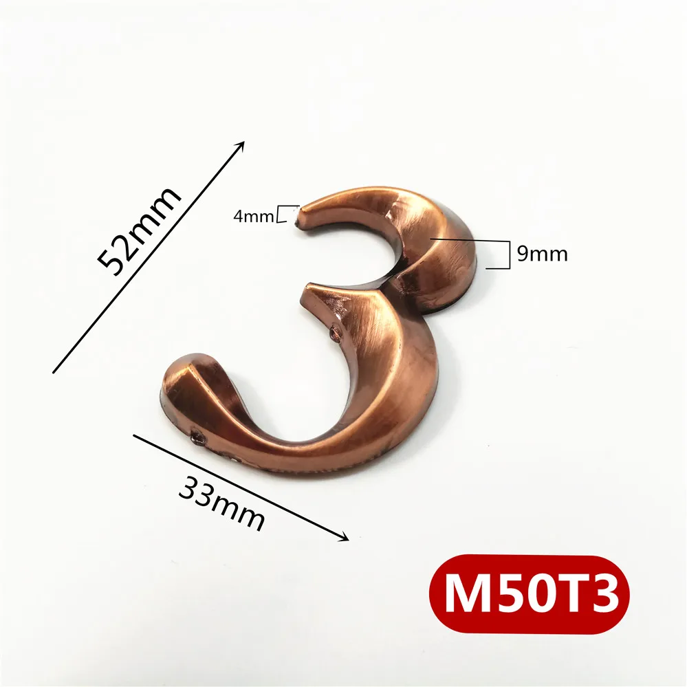 M50T苗条型红古塑料门牌=0选项3