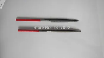 

Free Shipping 2pc/lot GH266 A Type red handle half round files, goldsmith Tools,jewelry rotary tools,jewelry engraving files