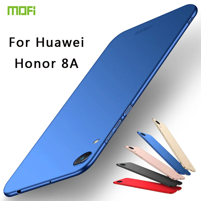 

MOFi For Huawei Honor 8A Cover Case Hard Luxury Protection Back Cover For Huawei Honor 8A Fundas Phone Shell