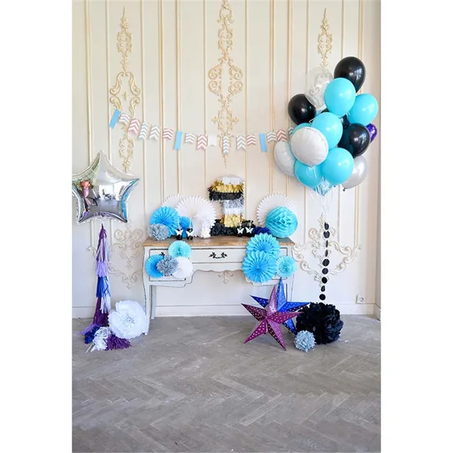 Aliexpress Com Buy Baby 1st Birthday Party Photo Backdrop Printed