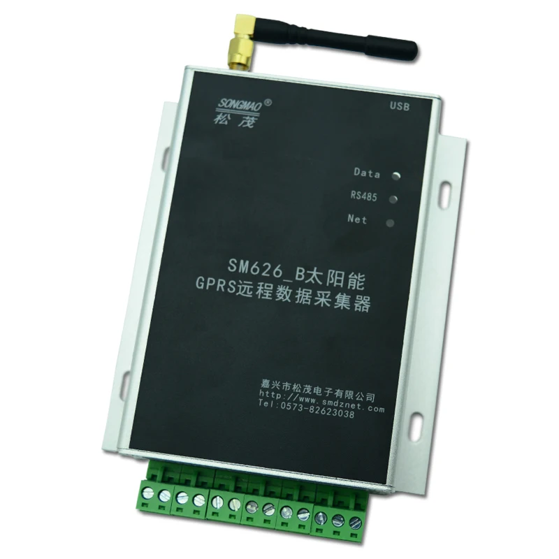 

Solar GPRS remote data analog quantity acquisition device SM626-BRTU acquisition module