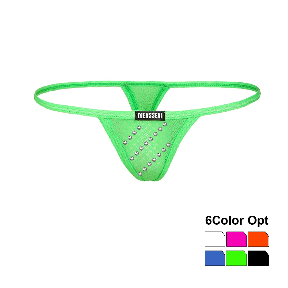 

Mens Underwear Boxer Briefs Jockstrap Thongs G Strings Erotic Transparent Jocks Tanga Underpants Shorts Sexy T-back gfws Beads