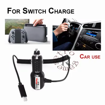 

Car Charger TNS-870 USB Power Supply Charger Cable For Switch Joy-Con Game Controller