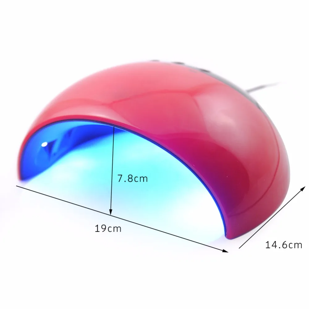 Сушилка для ногтей, светодиодный светильник для ногтей, гелевая лампа для маникюрного салона, инструменты для дизайна ногтей, быстро сохнут, 16 Вт, сушилка, лампа с зарядкой от USB, 8 светодиодный s