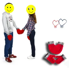 

Winter Warm Lovers Keep Warm Print Gloves Men Women Fashion Couple Thickening Polar Fleece Gloves Mittens Christmas Gift WL0022