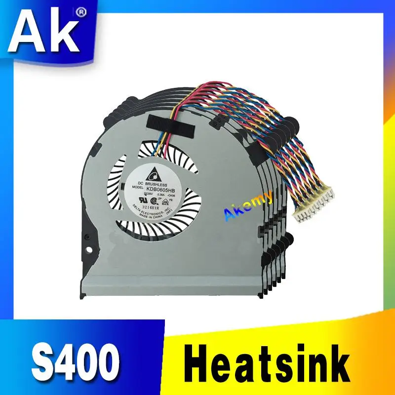 

Akemy New CPU Cooling Cooler Fan For ASUS F502 F502C F502CA X502 X502C X502CA S400 S400C S500 S500C S500CA X402 X402C X402CA
