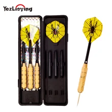 3 шт./кор. Высокое качество 24g профессиональная портативная рация Сталь советы для игры в дартс дротики для бросания w/валы полета борона баррель Accessoriesdongye032