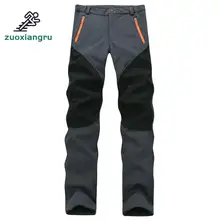 Новые зимние мужские и женские походные уличные штаны флисовые брюки водонепроницаемые ветрозащитные термо для кемпинга, лыжного альпинизма