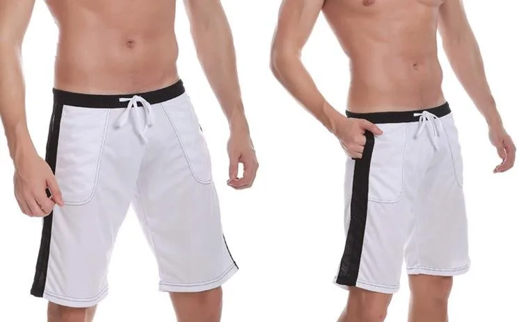 Высокое качество для тренировки на открытом воздухе бегать мужские короткие брюки дышащие с низкой талией эластичные свободные летние пляжные мужские шорты хит